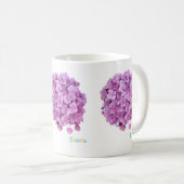 Caneca Flor Hortência Koffiemok (Voorkant rechts)