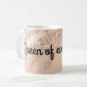 Caneca Floral Linda ! Koffiemok (Voorkant links)