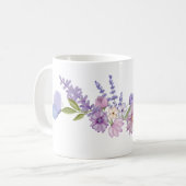Caneca Flores e Borboletas Koffiemok (Voorkant links)