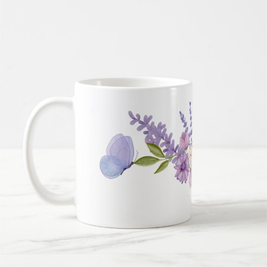 Caneca Flores e Borboletas Koffiemok (Links)