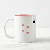 Caneca Flork EU TE AMO Tweekleurige Koffiemok (Links)