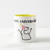 CANECA FLORK HAPPY TWEEKLEURIGE KOFFIEMOK (Center)