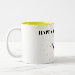 CANECA FLORK HAPPY TWEEKLEURIGE KOFFIEMOK