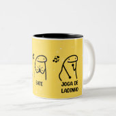 Caneca Flork Tweekleurige Koffiemok (Voorkant rechts)