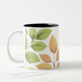 Caneca folhas tweekleurige koffiemok (Links)