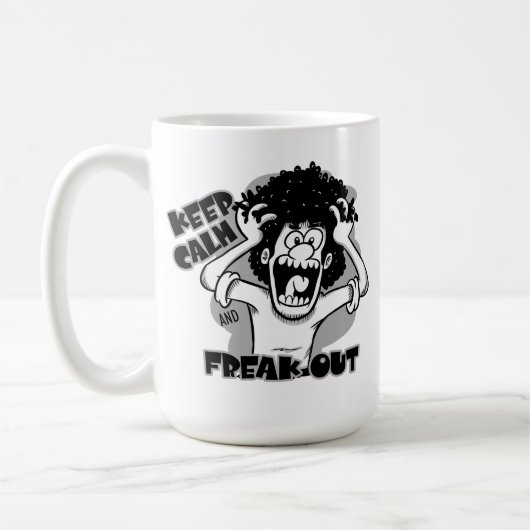 Caneca Freak Out Koffiemok (Links)