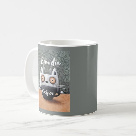 caneca gato bom koffiemok (Voorkant links)