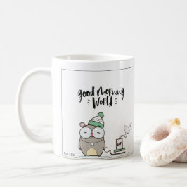 Caneca Good Morning World - DKLFDK Koffiemok