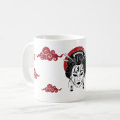 Caneca Gueixa / Geisha Mug Koffiemok (Voorkant links)
