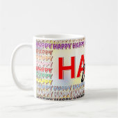 Caneca HAPPY DAY Koffiemok (Links)