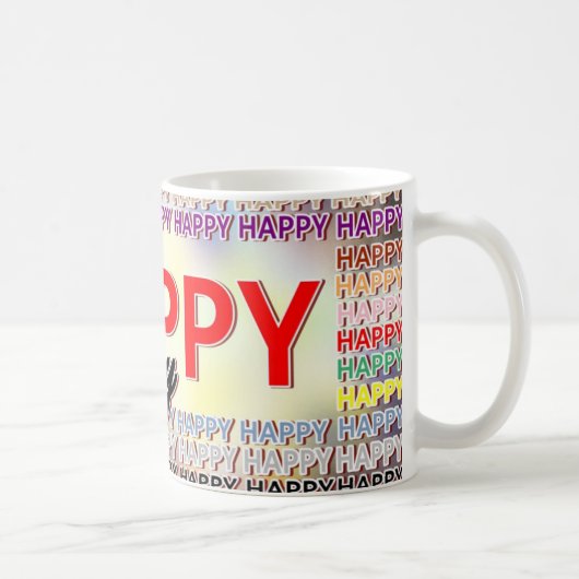 Caneca HAPPY DAY Koffiemok (Rechts)