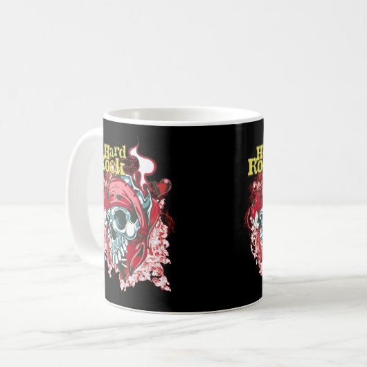 caneca Hard rock black Koffiemok (Voorkant links)