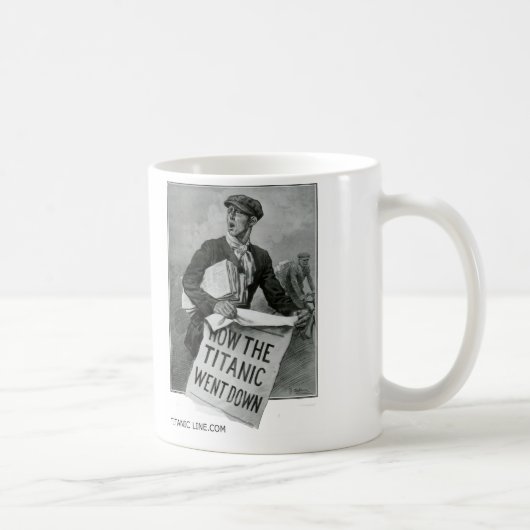 Caneca - How The Titanic Went Down Koffiemok (Rechts)