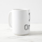 Caneca "I Love Origami" Koffiemok (Voorkant links)