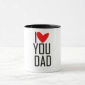 Caneca - I love you dad Mok (Midden)