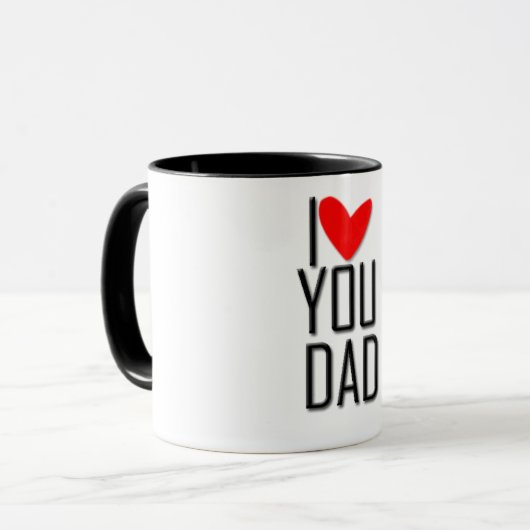 Caneca - I love you dad Mok (Voorkant links)