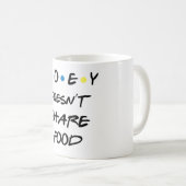 Caneca Joey Doesn't Share Food Koffiemok (Voorkant rechts)