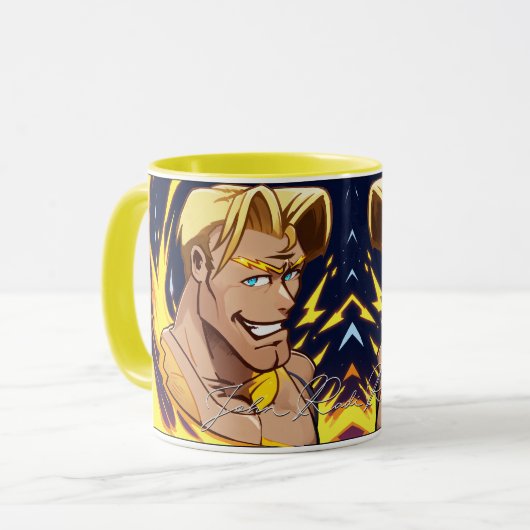 Caneca John Radi Rockwell® The Radical Boy® Mok (Voorkant links)