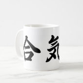 Caneca Kanji Aikido Koffiemok (Voorkant links)