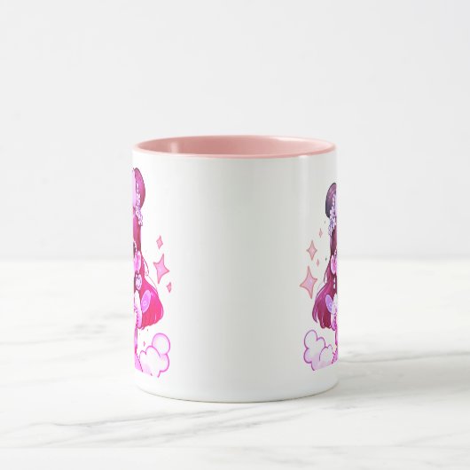 caneca kpop garota cantora desenho  mok (Midden)