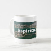 Caneca lembrança de Espírito Santo Koffiemok (Voorkant links)