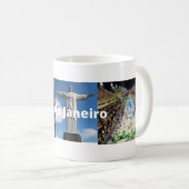 Caneca lembrança de Rio de Janeiro Koffiemok (Voorkant rechts)