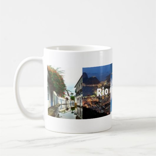 Caneca lembrança de Rio de Janeiro Koffiemok (Links)