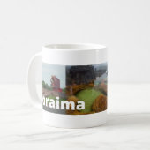 Caneca lembrança de Roraima Brasil Koffiemok (Voorkant links)