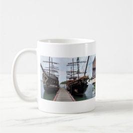Caneca lembrança de Santa Catarina Brasil Koffiemok