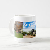 Caneca lembrança de Sergipe Brasil Koffiemok (Voorkant links)