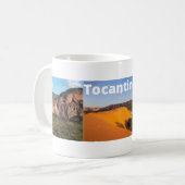 Caneca lembrança de Tocantins Brasil Koffiemok (Voorkant links)