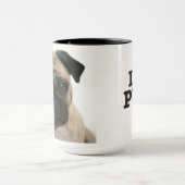 Caneca Love Pugs Mok (Midden)