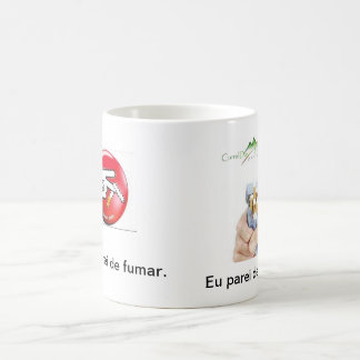 Caneca mágica  Eu deixei de Fumar. Koffiemok