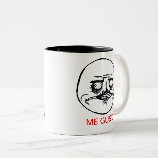 CANECA ME GUSTA! TWEEKLEURIGE KOFFIEMOK (Voorkant rechts)