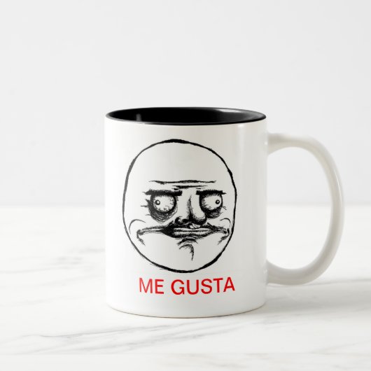 CANECA ME GUSTA! TWEEKLEURIGE KOFFIEMOK (Rechts)