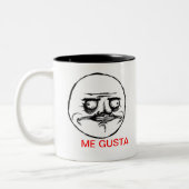 CANECA ME GUSTA! TWEEKLEURIGE KOFFIEMOK (Links)