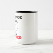 Caneca Memes - Challenge Accepted Mok (Midden)