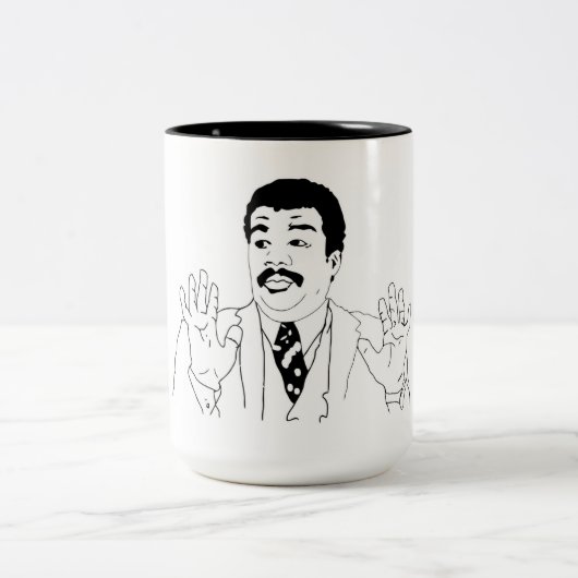 Caneca Memes Tweekleurige Koffiemok (Center)