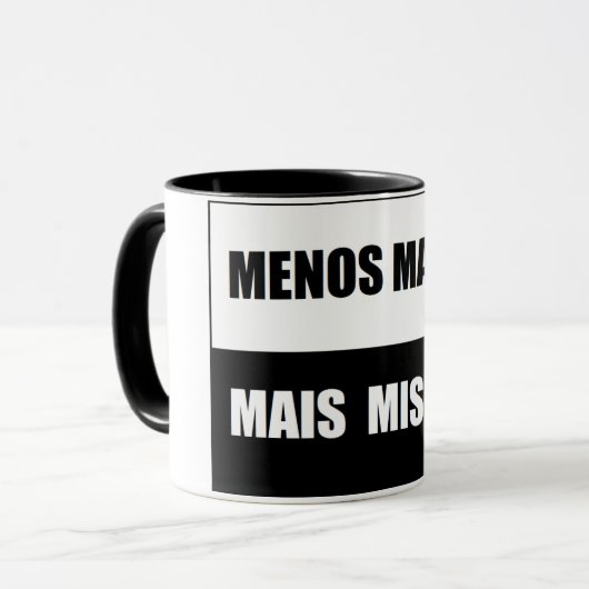 Caneca menos marx mais mises mok (Voorkant links)