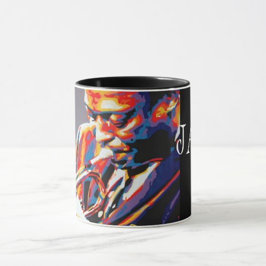 Caneca Miles Davis- Jazz Style Mok (Midden)