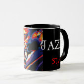 Caneca Miles Davis- Jazz Style Mok (Voorkant rechts)