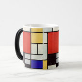Caneca Mondrian Magische Mok (Voorkant links)