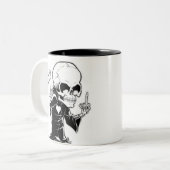 Caneca Morte Tweekleurige Koffiemok (Voorkant links)