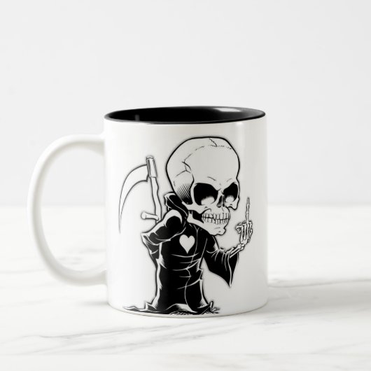 Caneca Morte Tweekleurige Koffiemok (Links)