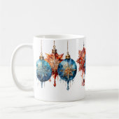 Caneca (Mug) Bola de Natal Chique Koffiemok (Links)