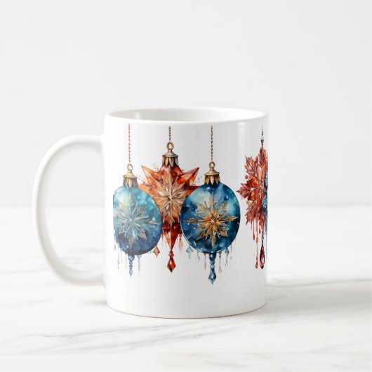 Caneca (Mug) Bola de Natal Chique Koffiemok (Links)