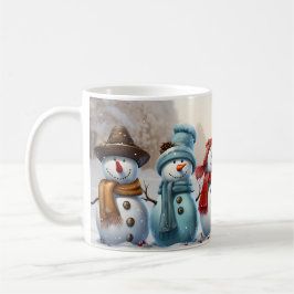 Caneca (Mug) Bonecos de Neve Koffiemok