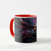 Caneca (Mug) Dragão Feroz Mok (Voorkant links)