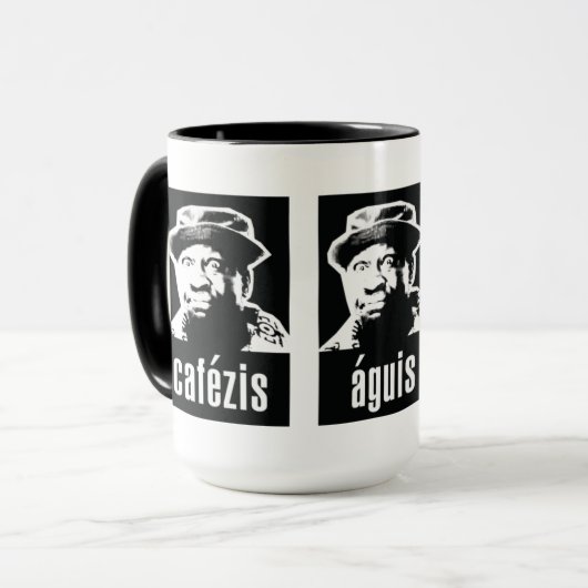 Caneca Mussum Cafézis, Águis, Mé Mok (Voorkant links)