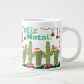 Caneca Natalina Clássica Grote Koffiekop (Rechts)